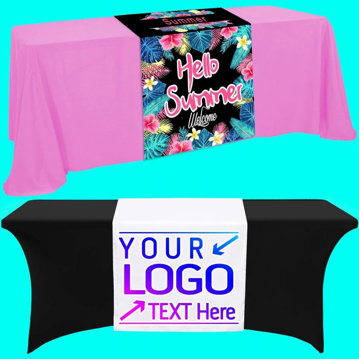 Chemin de table personnalisé avec le logo de l'entreprise – Image 2