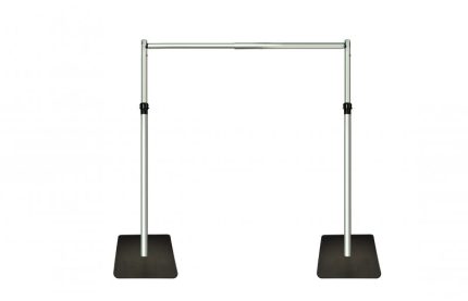 3m x 3m Telescopic Heavy Duty Backdrop Stand, Pipe and Drape system